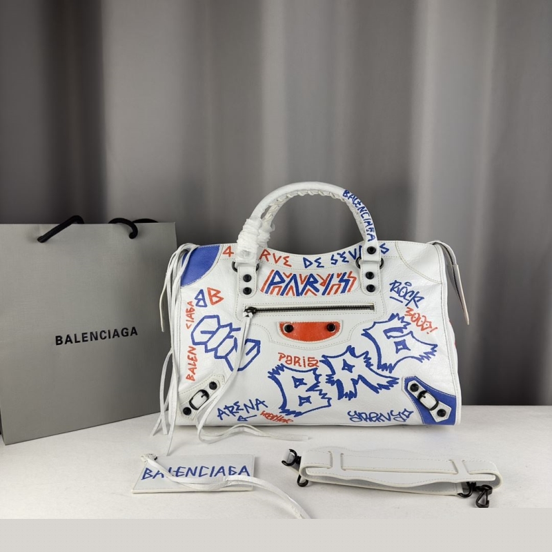 Ba*len*cia*ga top handle bags